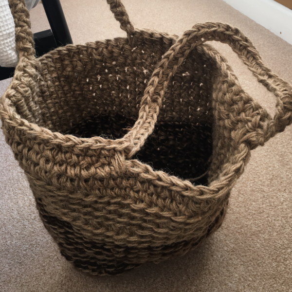 Crochet Jute Bag - Image 3