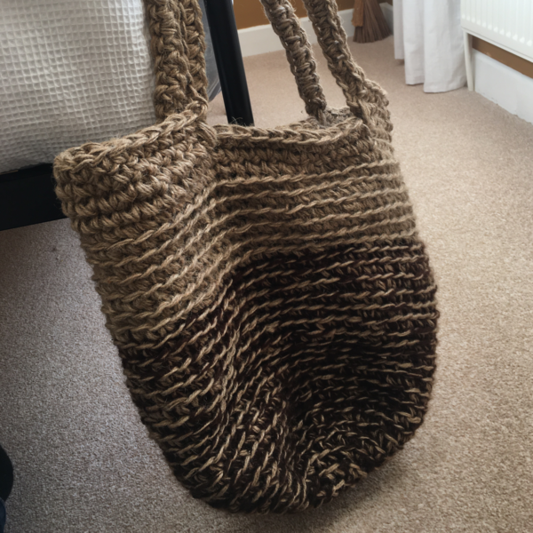 Crochet Jute Bag - Image 2