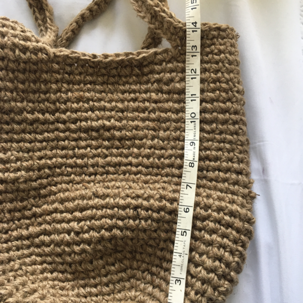 Crochet Jute Bag - Image 5