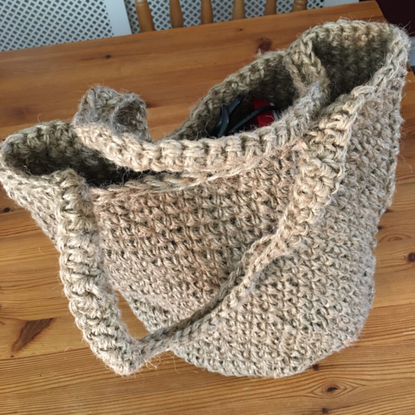 Crochet Jute Bag - Image 2