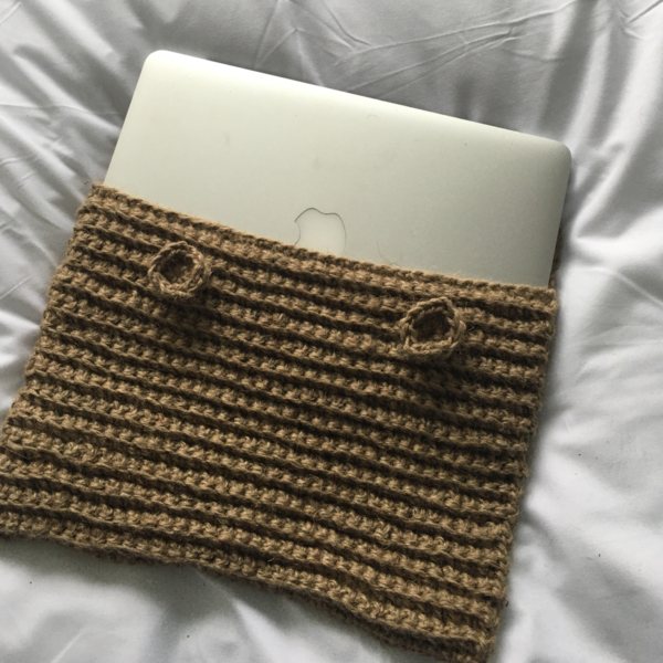 Jute Laptop Cover - Image 2