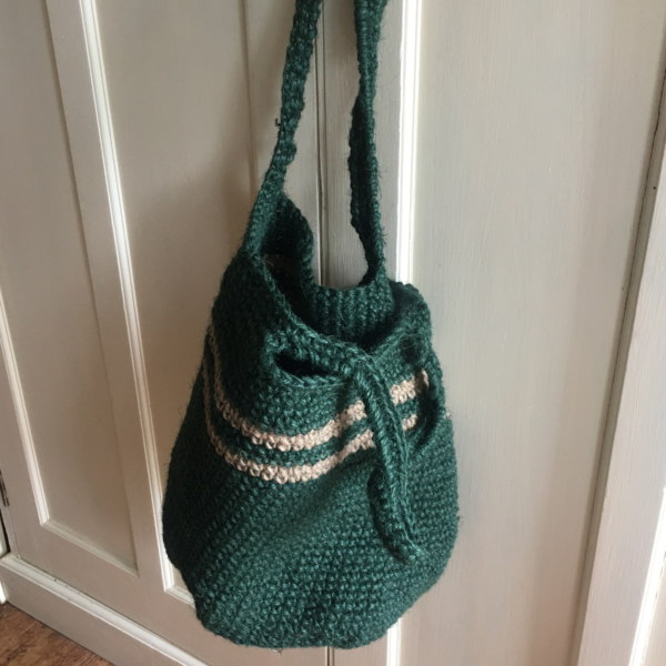 Green Jute Market Bag - Image 2